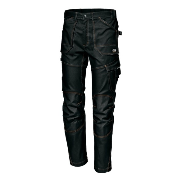 Pantaloni salopeta elastici si rezistenti 4-Way negru