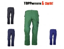Pantaloni talie Technicity material rezistent verde