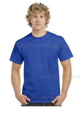 Tricou bumbac de calitate - albastru Royal GI5000