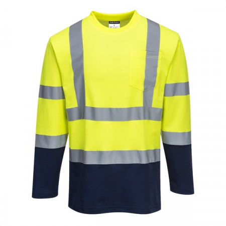 Bluza reflectorizanta bicolor respirabila