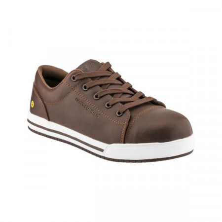 Pantofi de protectie maro S1P ESD tip sneakers