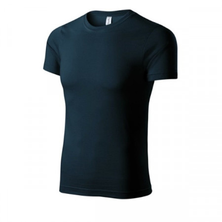 Tricou subtire de bumbac 150gr Unisex albastru marin, tabel mărimi