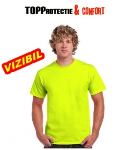 Tricou Outdoor vizibilitate galben - Oferta 30+