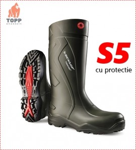 Cizma Dunlop Purofort Plus protectie metalica S5