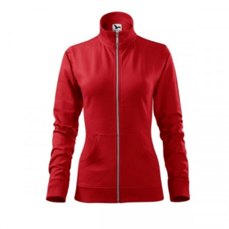 Hanorac dame cu fermoar ADL 409 VIVA alb, negru, albastru royal, verde, rosu marlboro