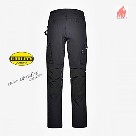 Oferta primavara - Pantaloni Nylon Utility Tech Diadora + Cadou