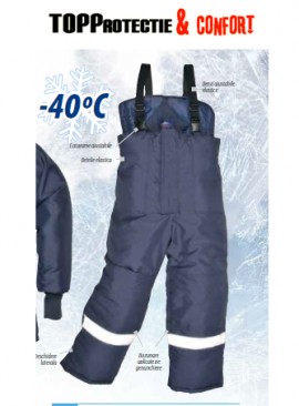 Pantaloni protectie impotiva frigului, pana la -50 grade - reducere in limita stocurilor
