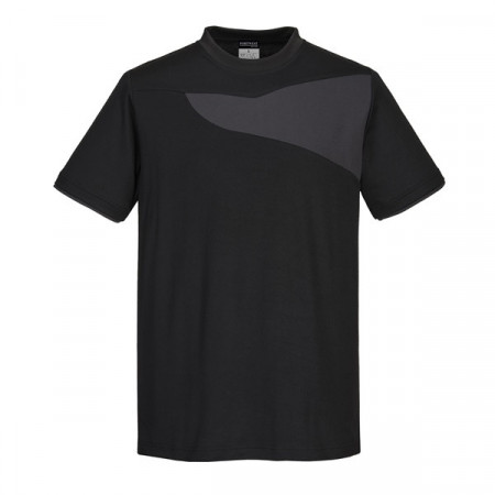 Tricou subtire de vara, confortabil negru/gri 