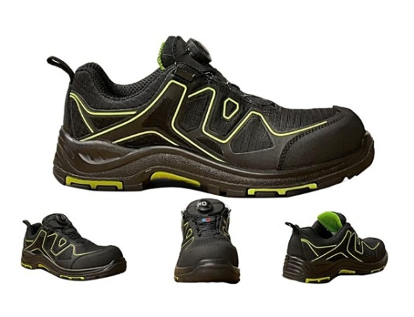 Pantofi de protectie flexibili, talpa cu stabilitate, siret quick tip Boa