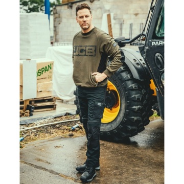 Bluza de lucru JCB - groasa si rezistenta - Img 3