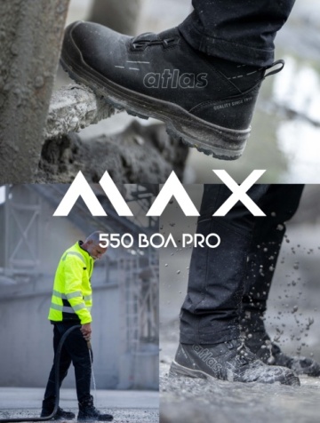 Bocanci de lucru Atlas Max 500 ProTrax Ultra usor - Img 4