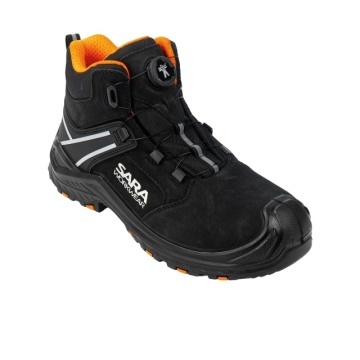 Bocanci de protectie piele nubuc S3L SR HRO cu inchidere rapida Sara