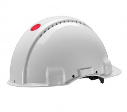 Casca protectie 3M Ventilata ALBA cu rotita - Img 2