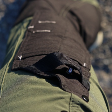 Costum de lucru confortabil si flexibil: Polar gros si Pantaloni elastici Sara - Img 4