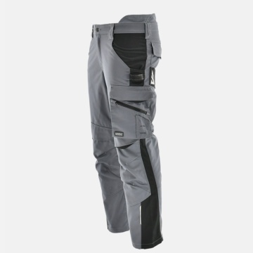 De la 10 bucati pantaloni salopeta Confort optim | gri închis + negru Sara - Img 2