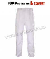 FINAL - Pantaloni talie albi FACTORY, clasic,confortabili Coverguard