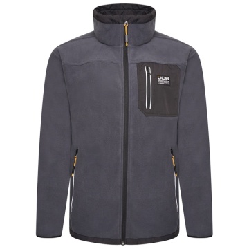 Fleece cu fermoar gros și durabil JCB - Img 5