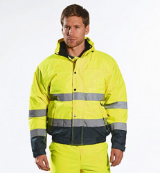 Geaca iarna reflectorizanta impermeabila model impregnat PU Portwest