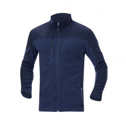 Hanorac fleece subtire de toamna pentru mecanici bleumarin - Img 2
