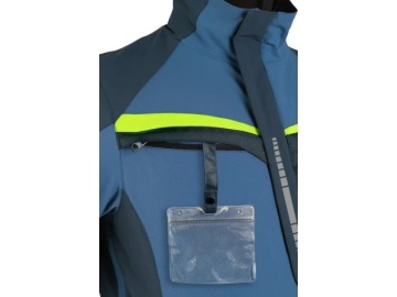 Jacheta de lucru 4-way stretch cu Cordura CXS Naos albstru contrast - Img 3