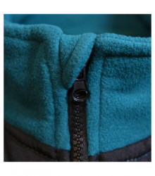 Jacheta fleece toamna, iarna gri-negru Malfini - Img 5