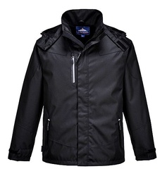 Jacheta neagra impermeabila Outdoor Hardshell Portwest - Img 2