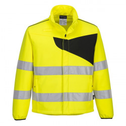 Jacheta Softshell toamna flexibil cu dungi reflectorizante Portwest