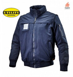 Lichidare: Jacheta Bomber iarna Diadora bleumarin