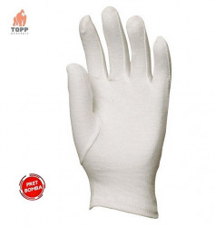 Manusi albe bumbac Pachet 30x Coverguard | Top Recomandat