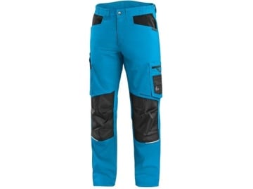 Pantaloni de lucru CXS Solis Flex albastri - Img 1