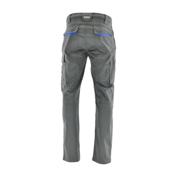 Pantaloni de lucru Flexibili | Gri-Albastru - Img 3