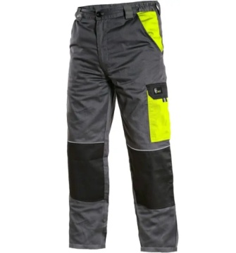 Pantaloni de lucru gri / galben Phoenix CXS