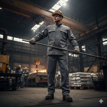 Pantaloni de protectie metal topit Sir Safety, calitate superioara - Img 3