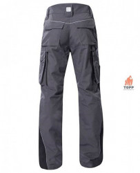 Pantaloni lucru tip Strauss Service gri - Img 5