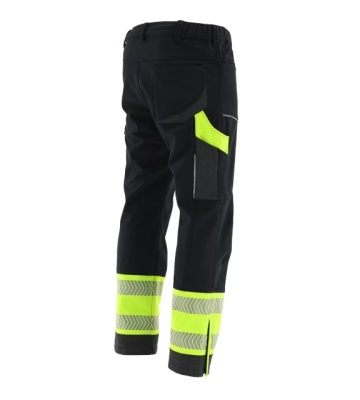 Pantaloni reflectorizanti de lucru iarna Softshell cu captuseala Sara - Img 3