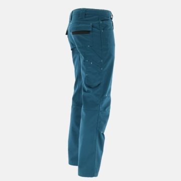 Pantaloni salopeta Flexibili | Design simplu | Petrol Sara