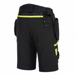 Pantaloni scurti Holster DX4 negru cu buzunare pentru unelte Portwest - Img 2