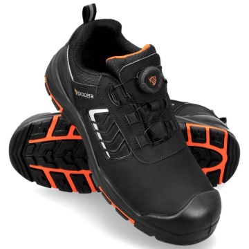 Pantofi de lucru piele nubuc S3L SR HRO cu inchidere rotita - Img 4