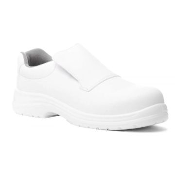 Pantofi de protectie S2 fara siret,albi, rezistenti la lichide Coverguard