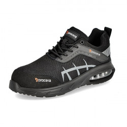 Pantofi protectie de vara negri tip adidasi - Img 2