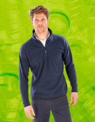 Pulovere fleece subtire cu fermoar 3/4 - Img 1