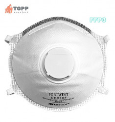 Semi-masca protectie cu supapa FFP3 Portwest