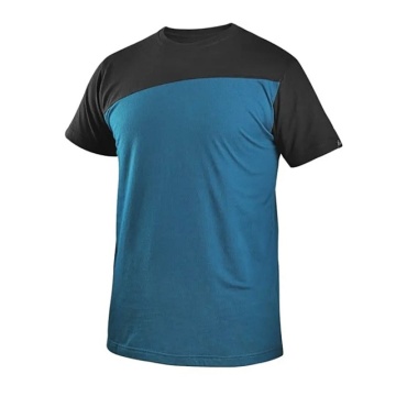 Tricou bumbac 100% negru petrol | Oferta Vara Cxs