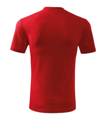 Tricou rosu maneci scurte de vara bumbac 160 ADL Malfini - Img 3