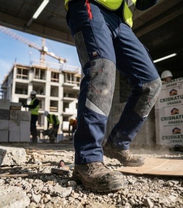 Ultimele bucati - Pantaloni lucru rezistenti si elastici exterior
