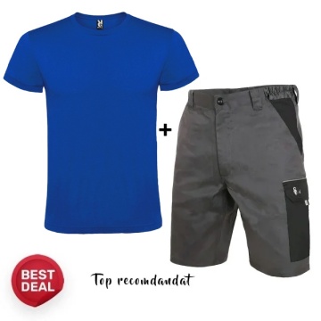 Costum de lucru: Tricou si Pantaloni scurti | Oferta Vara