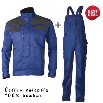 Costum salopeta bumbac Commander Coverguard | Top Oferta