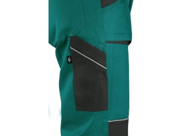 Costum salopeta gradina jacheta + pantalon verde din bumbac CXS - Img 4