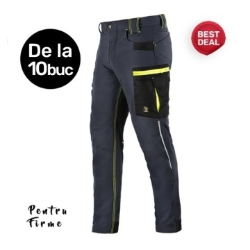 De la 10xbuc Pachet firme: Pantaloni lucru elastici 4-way stretch