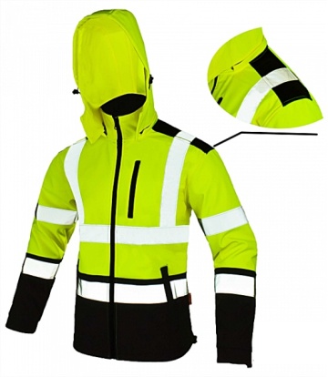 De primavara Jacheta Softshell reflectorizanta pentru toate activitatile